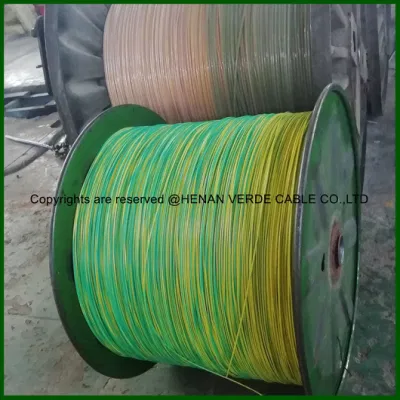 16mm 25mm 35mm verde/amarillo aislados con PVC, Cable de conexión a tierra