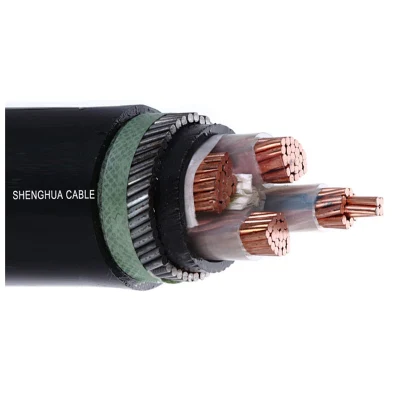 UL83 Baja tensión edificio alambre Casa de la energía eléctrica Metal Clad Cable 16/2 14/2 12/2 AWG cable Mc blindado de acero