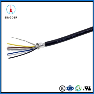 Awm 2464 Blindaje de cobre del cable de alimentación PVC VW-1 Cable de ordenador de la fábrica China