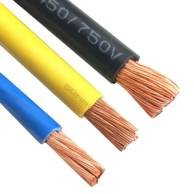 Aprobación UL CVR Conductor trenzado de cobre del cable eléctrico mm recubierto con doble aislamiento de PVC flexible de núcleo Multic Cables eléctricos