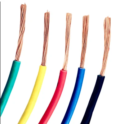 UL1028 cable flexible de PVC multifilar de cobre aislado de PVC de núcleo único Cable eléctrico y cable