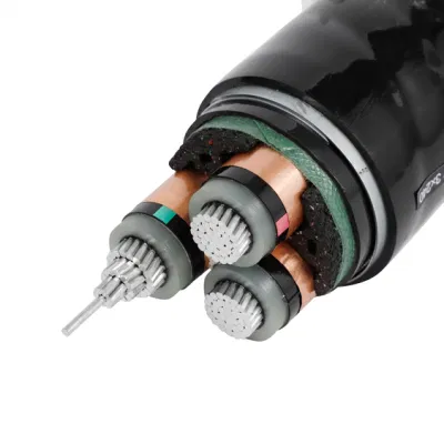 Conductor de cobre de un solo núcleo (1 x 10 mm2 Ecc Cable Blindado de aluminio de cable de potencia de fuego