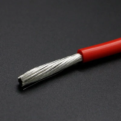 Minzan 22 AWG 14 AWG. 25mm 1,5 mm de cable de cobre de núcleo único cable de alimentación de alambre recubierto de silicona