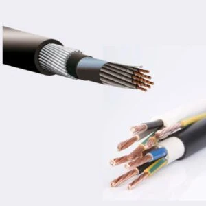 PVC aislado 2,5mm núcleo de cobre 1.5mm2 bajo voltaje Multicore flexible Cable de control cable eléctrico