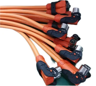 Fabricante Nuevo mazo de cables de energía 2 AWG cable de terminal batería Grupo de cables de almacenamiento de energía