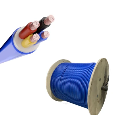 12/2 10/2 W/G de PVC flexible resistente al agua bomba sumergible plano los cables de alimentación cable