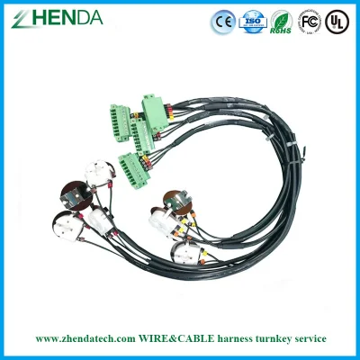 Electromedicina anticorrosivo personalizada Accesorios de cable con conector SATA Molex Jst