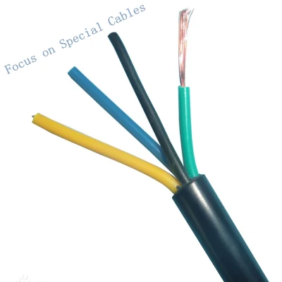 4 núcleos de 2,5 mm Cable aislado con PVC Cable de altavoz