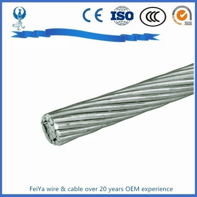 Conductor AAAC/AAC /ACSR conductor de transmisión de cable eléctrico integrado de antena ABC Núcleo de cobre de conductor desnudo de media tensión