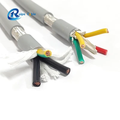 Cy - Jz / - Oz / yslcy cable de control de blindaje de alambre de cobre blando con aislamiento de cloruro de polivinilo