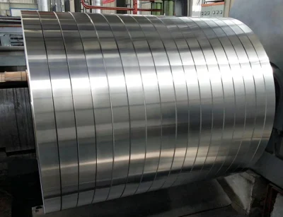 Tiras de laminado en frío y caliente en aluminio para aplicaciones industriales.