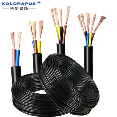 1,5mm 2,5mm 4mm 6mm 10mm cable eléctrico flexible de cableado general