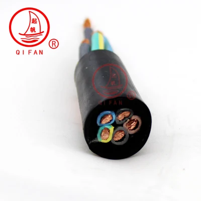 Cable flexible AWG Soow Sjoow 4c12AWG Cable de goma de alta calidad
