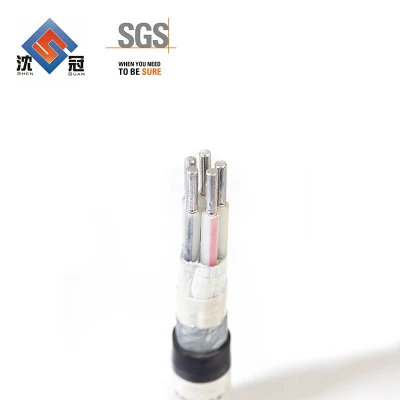 Shenguan 2,5mm 4mm 6mm 10mm 16mm 25mm 35mm DC Solar Cable de alimentación aislante XLPE chaqueta XLPE cable eléctrico de cobre de aluminio Cable de alimentación