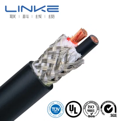 Cable eléctrico de PVC de doble capa UL1672 reforzado enganche de doble aislamiento alambre 105C 300V Single Core