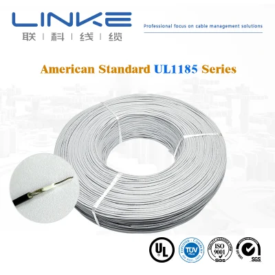 Suministro de fábrica UL1185 cable de calefacción recubierto de plata flexible
