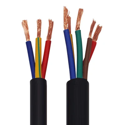 Cable de revestimiento de PVC de alta calidad 60227 IEC 52 (RVV) 3X2.5 Precio