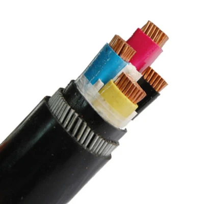 0,6/1kV cable de acero revestido de Losh aislado XLPE de baja tensión blindado Cable de alimentación de cobre ignífugo 10-630mm