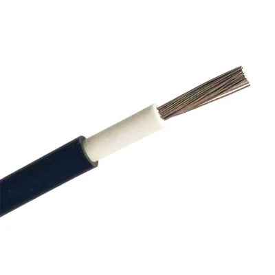 4mm/6mm/8mm Conductor de cobre estañado Cross-Linked PE Fotovoltaica Cable DC