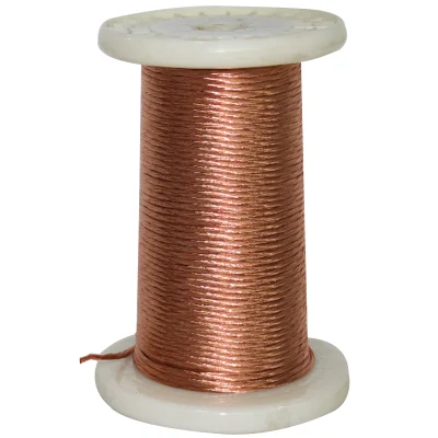 0,6 0,7 mm de cobre esmaltado Alambre trenzado de alambre del bobinado del motor