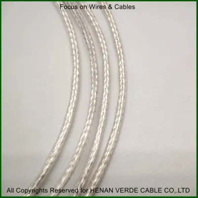 De 2 Núcleos de alambre de cobre estañado trenzado PTFE aislado de la pantalla de la FEP PFA Cable eléctrico