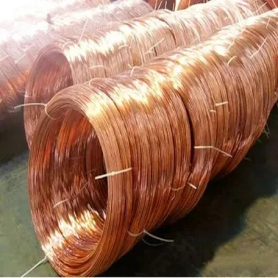 Cable de cobre cable de cobre puro 99,9% Fabricante 0,05mm a 2,6mm Cable de cobre