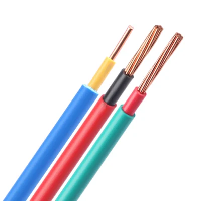 Cable y cable aislamiento de doble capa de un solo núcleo UL1672 Potencia Cable de núcleo de cobre cable eléctrico de PVC con doble aislamiento