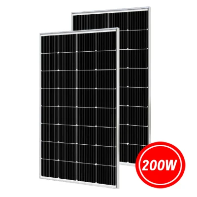 Panel fotovoltaico de buena calidad 200W módulos solares polisolares 36 células placas solares almacenamiento de electricidad