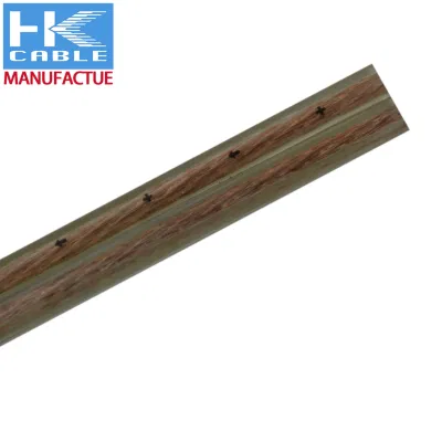 Fábrica china fabricación de altavoces de gama alta de OFC Cable plano de cobre puro de 4 núcleos de