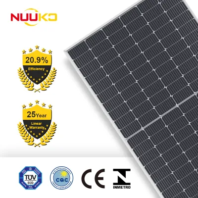 Nuuko monocristalino precios baratos 430W 435W 440W 445W 450W 455W para el hogar electricidad con la batería solar TUV/CE Retie IECEE CB CQC ISO IEC Inmetro