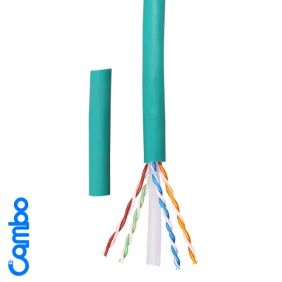 Business Building cable de desprotección CMG UTP de cobre puro 0,56mm± 0,01mm Cable trenzado resistente al agua