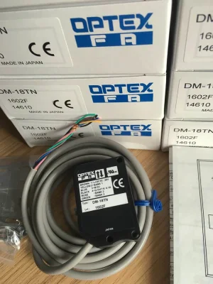 Nuevo Optex DM-18tn (E) RGB Color sensor NPN cable de 2 metros Buen precio