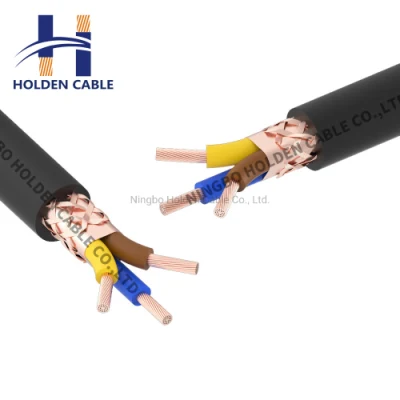 18 26 24 22 20 AWG alambre blindado de PVC puro cobre Rvvp controlan la alimentación Cable eléctrico