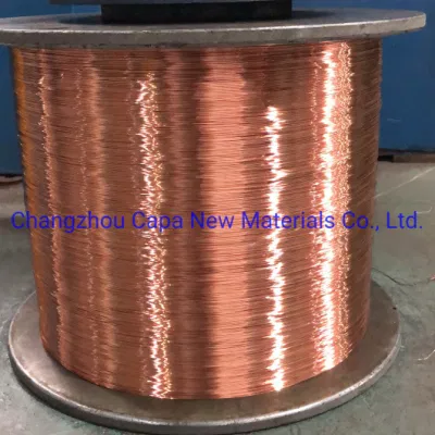0,65 mm revestido de cobre, cable de aluminio magnesio para las líneas de teléfono