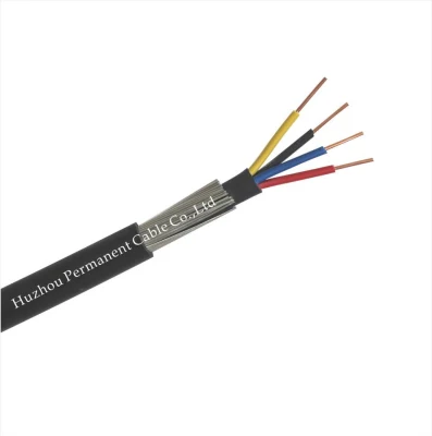 Multi-core de baja tensión eléctrica eléctrico conductor de cobre con aislamiento XLPE/PVC Vehículos blindados de cable de alimentación y cable de alimentación