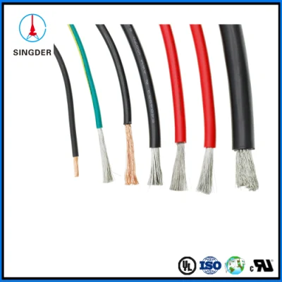 Hot 0,5 mm 0,75mm 1mm 1,5 mm 2,5 mm 4mm 6mm 10mm de cobre de un solo núcleo FEP PE PVC / / / / XLPE Cableado Cable de silicona de alambre y cable eléctrico Cable Precio