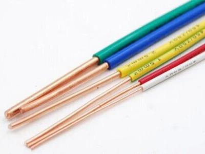 PVC de cobre de núcleo único 1,5mm 2,5mm 4mm 6mm 10mm caliente Cableado eléctrico cable eléctrico cable de construcción