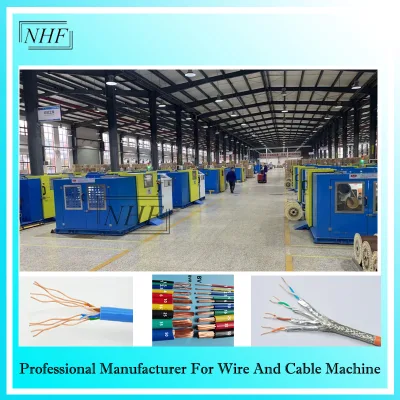 2023 fabricado en China 800 personalizada de alta velocidad en voladizo Hilo máquina varada Cable LAN cable de baja tensión de línea de producción haciendo