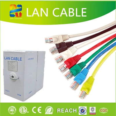 Multi-core UTP Cat5e de cable telefónico (2/4/5/10/12/25/32/50/100/200/300/500/1000/2000/2400 pares)