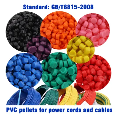 Virgen de plástico compuesto de PVC Cable Cable eléctrico de los precios de fábrica de PVC rígido compuestos granulados