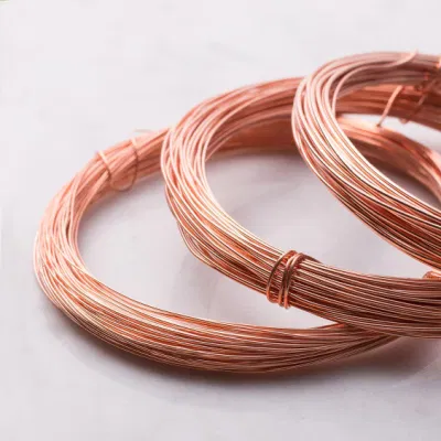 La norma ASTM Roja 8mm de latón Bronce Cu alambrón de cobre esmaltado eléctrico de cable en Stock Precio 99,9% C1100 C1200 C1020