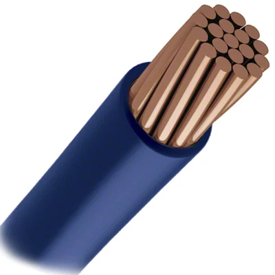 Cable eléctrico aislado de PVC con núcleo de cobre de 6AWG, 8AWG, 10AWG y 12AWG Thhn/Thwn/Thw/Tw.