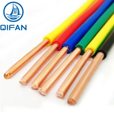 450/750V de 2,5 mm2 4mm2 6mm2 10mm2 16mm2 de alambre de cobre de varios núcleos de cable eléctrico cable flexible de PVC y el cable de la Construcción de cable H07V-K