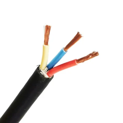 Cable flexible de conductores múltiples RVV 2 3 4 5 Core 0,75 1 1,5 2,5 4 6mm cable eléctrico pirorretardante Cable de alimentación