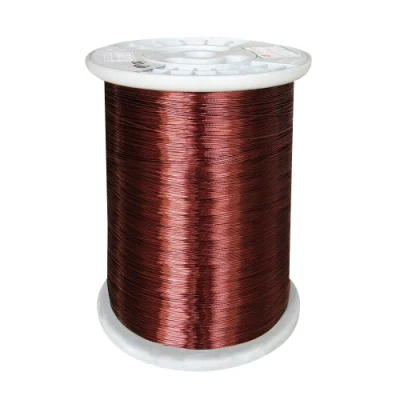 Alambre de cobre redondo esmaltado de alta calidad de tamaño 0,32mm para bobina