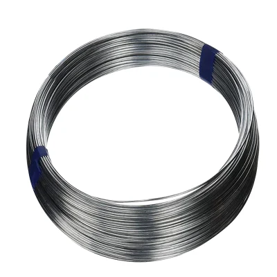 0,9mm 1,25mm Zinc Coating Gi cable de cable de blindaje de fábrica Alambre de acero galvanizado