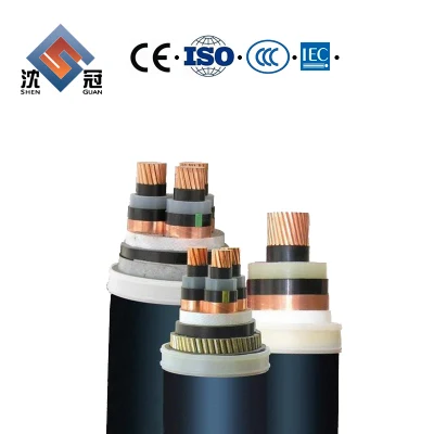 Shenguan suministro directo de fábrica de cable de 3 núcleos de 2,5 mm de cable flexible de 4mm 10mm de cable Metro cable de alimentación eléctrica blindada XLPE Cable