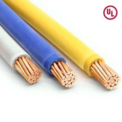 UL Thwn eléctrico Thhn Tamaño del cable AWG 4 6 8 10 12 14 de Nylon de cobre trenzado El cable eléctrico de la construcción de Filipinas