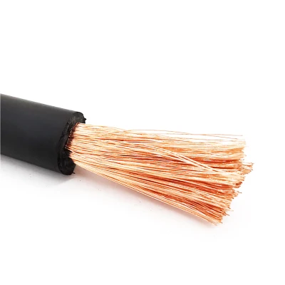 Cable de cobre puro multifilar 25 mm2 35 mm2 50 mm2 Cabl de soldadura eléctrica