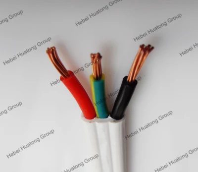 H03VVH2-F Conductor de cobre de aislamiento de PVC flexible y cable enfundado
